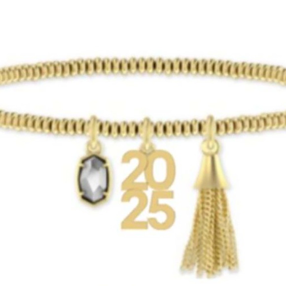Kendra Scott Grad Stretch Gold Beaded Bracelet Set - Picture 5 of 10